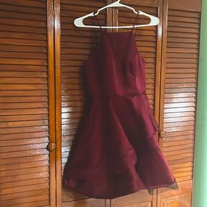 This dress is new, they gave it to me for my birthday but it didn’t work for me.